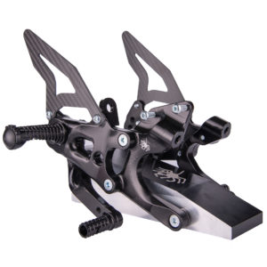 DUCATI PANIGALE V4 PEDANE REARSET FOOTPEG