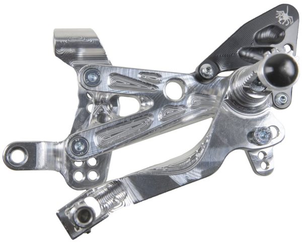 REARSET DUCATI PANIGALE V4 - V4S - V4R / EVO MODEL SILVER - immagine 2