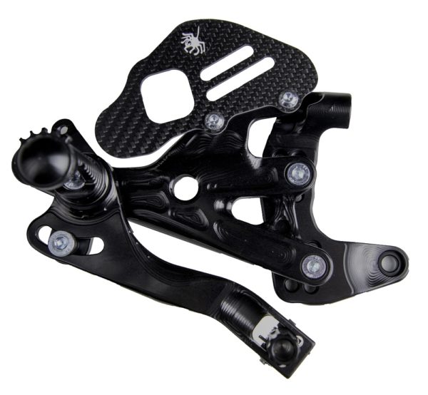 REARSET DUCATI PANIGALE V4 - V4S - V4R / EVO MODEL BLACK