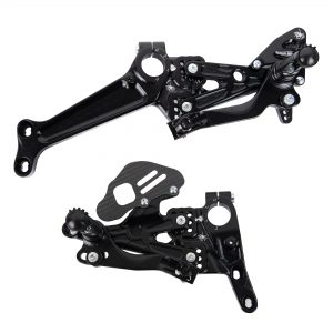 Rearset with  side frame plates for Ducati V4-V4R-V4S