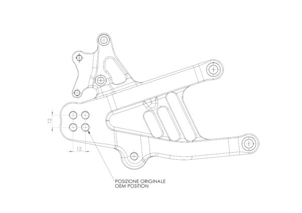 REARSET DUCATI V4 2025 - STOCK MODEL - immagine 2