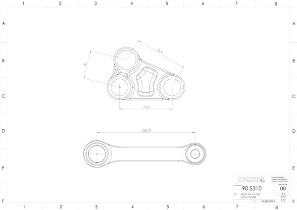 REAR LINK SYSTEM - SUZUKI GSX-8R - immagine 2